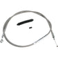 Barnett High-Efficiency Stainless Steel Clutch Cable for Harley-Davidson - +6" 102-30-10005-06 | Cables Clutch