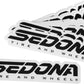 6" Sedona Decal Pack Of 20 Black