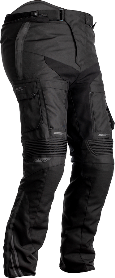 RST Women's Pro Series Adventure X CE Textile Pants - Black/Black - S
