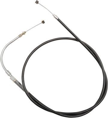 BARNETT Black Vinyl Clutch Cable - +6" - Victory 101-85-10012-06