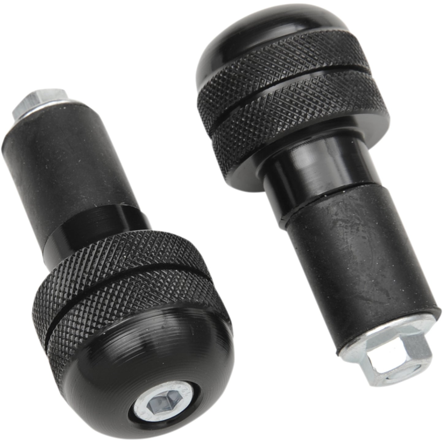 K&S Technologies Bar End - Anti-Vibrating - Black 15-6005 | Handlebar Dampers & Parts | K&S Technologies