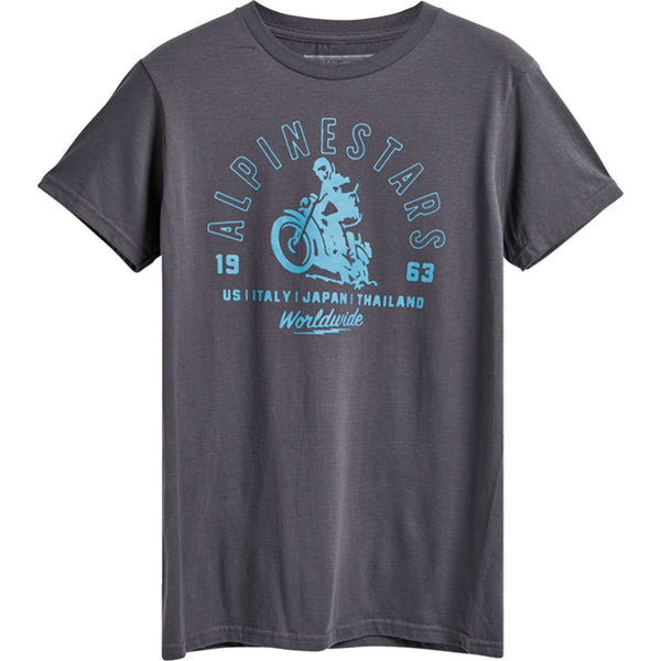 Alpinestars Los Sander T-Shirt - Charcoal - Medium 12337212018M