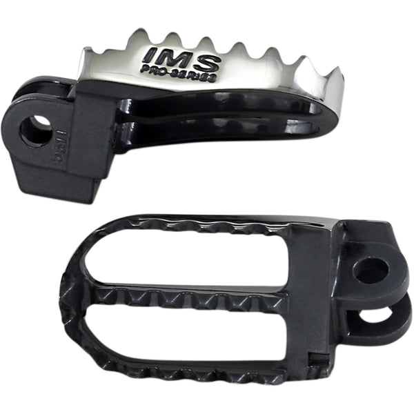 IMS PRODUCTS INC. Pro-Series Footpegs - Black 295511-4