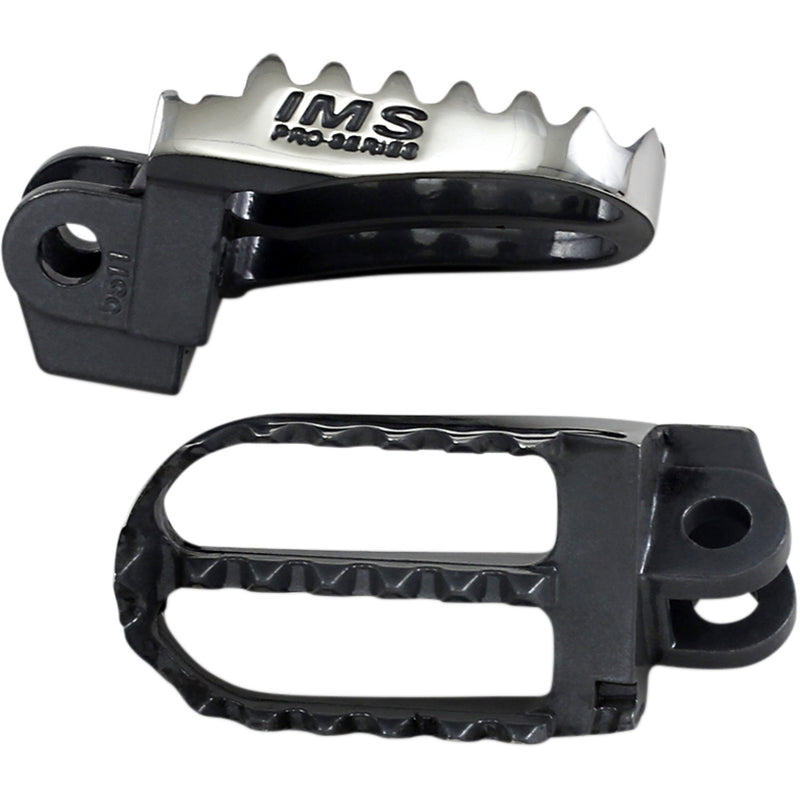 IMS PRODUCTS INC. Pro-Series Footpegs - Black 295511-4