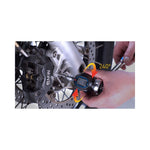 SBV Tools PRO MECHANIC Motorcycle Tool Set PLUS Digital Torque Adapter Bundle - ALL BRANDS