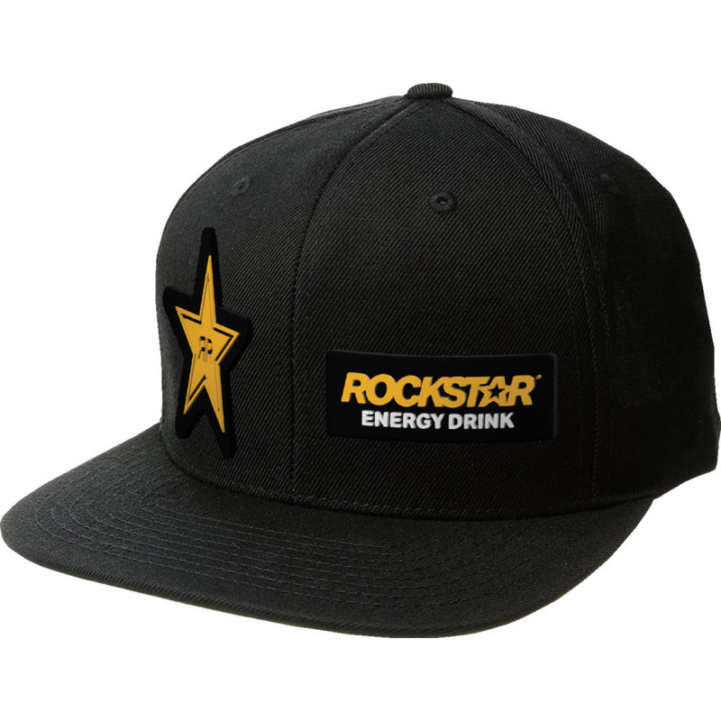 FACTORY EFFEX Rockstar Team Snapback Hat - Black 26-86620