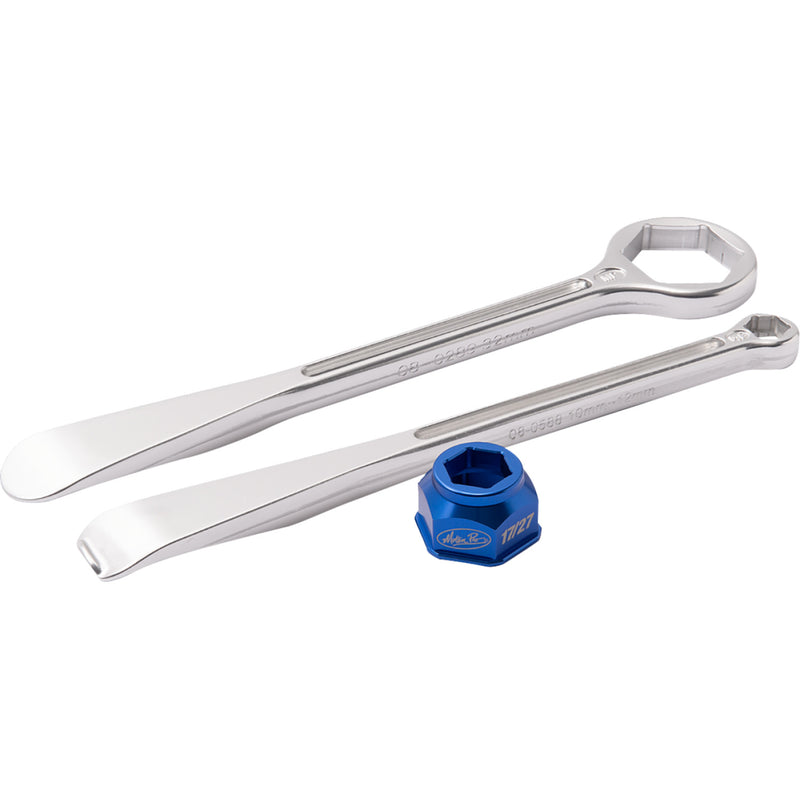 MOTION PRO Combo Lever w/Adapter - T6 - Hex - 32 mm - 10/12 mm | 32 mm Adapter - Set 08-0771 by Motion Pro