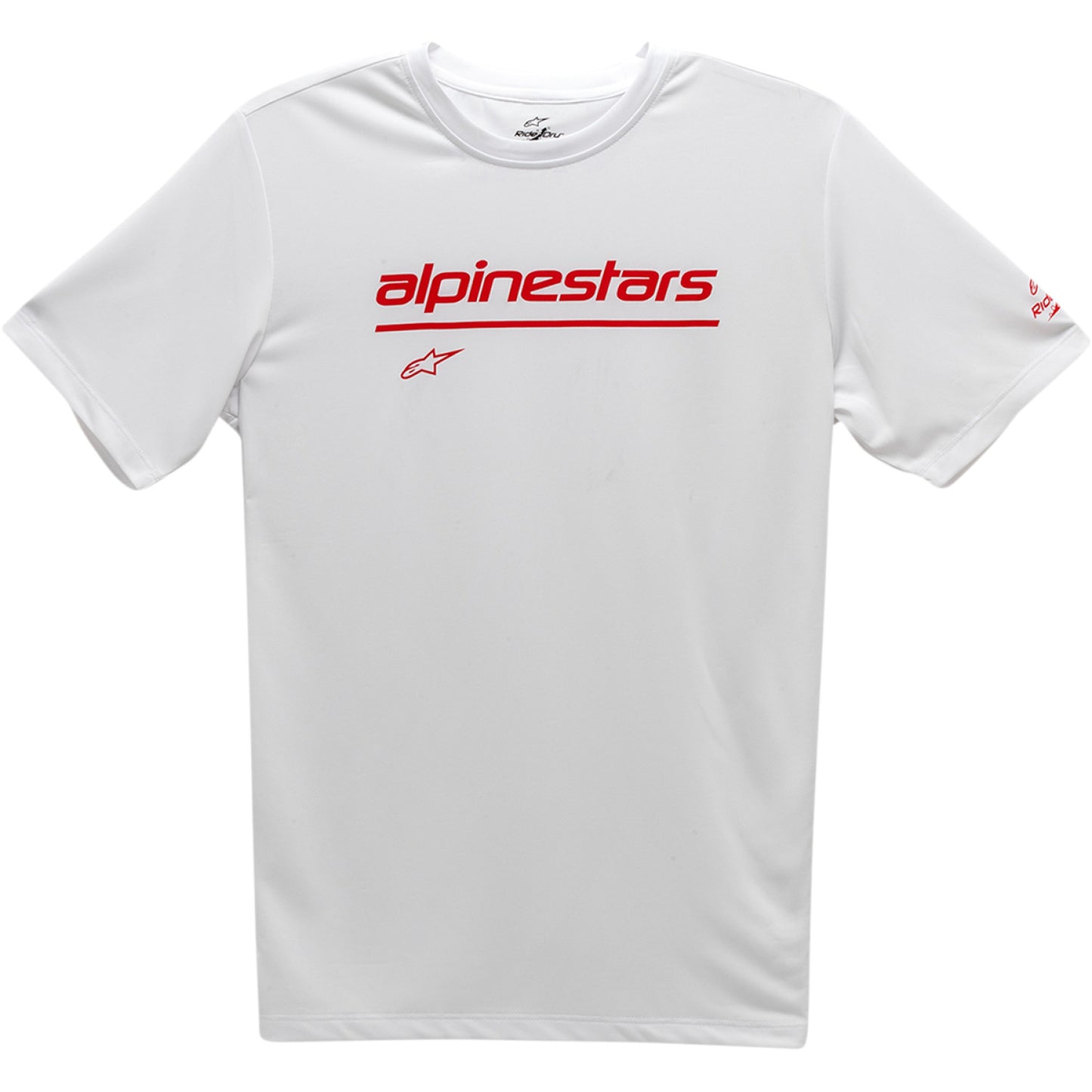 ALPINESTARS Tech Line Up Performance T-Shirt - White - 2XL 1211738000202X