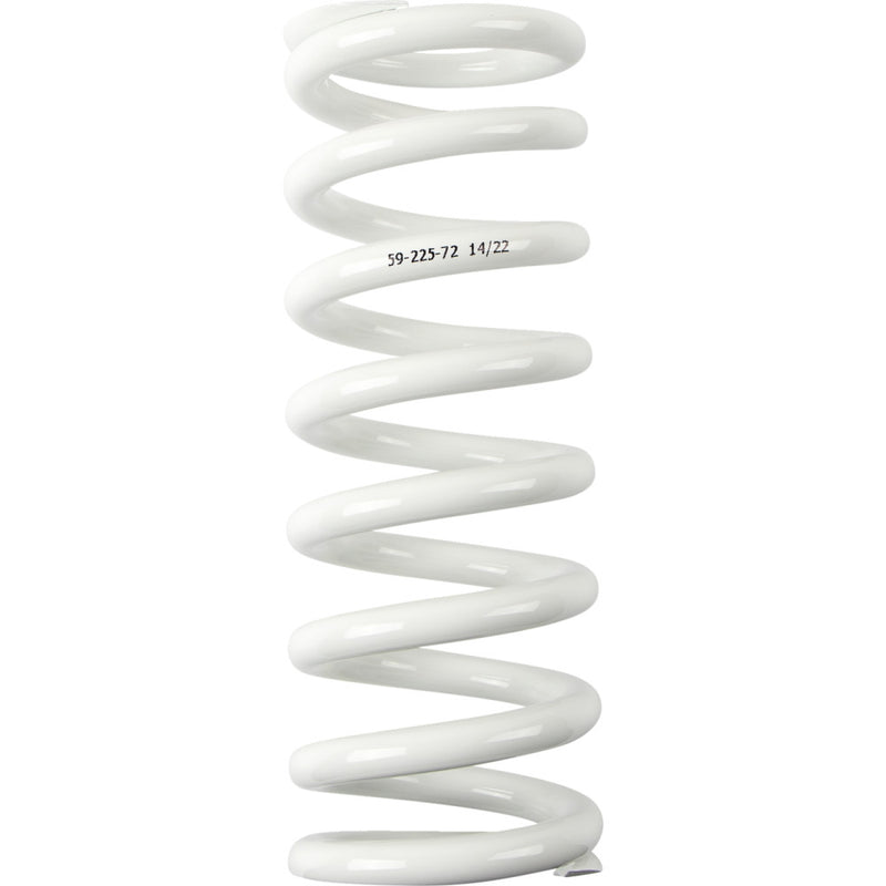 Moose Offroad Shock Spring - 59 mm OD - 72 n/mm - White 1312-1019