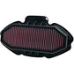 K & N OE Replacement High-Flow Air Filter - Honda HA-7012