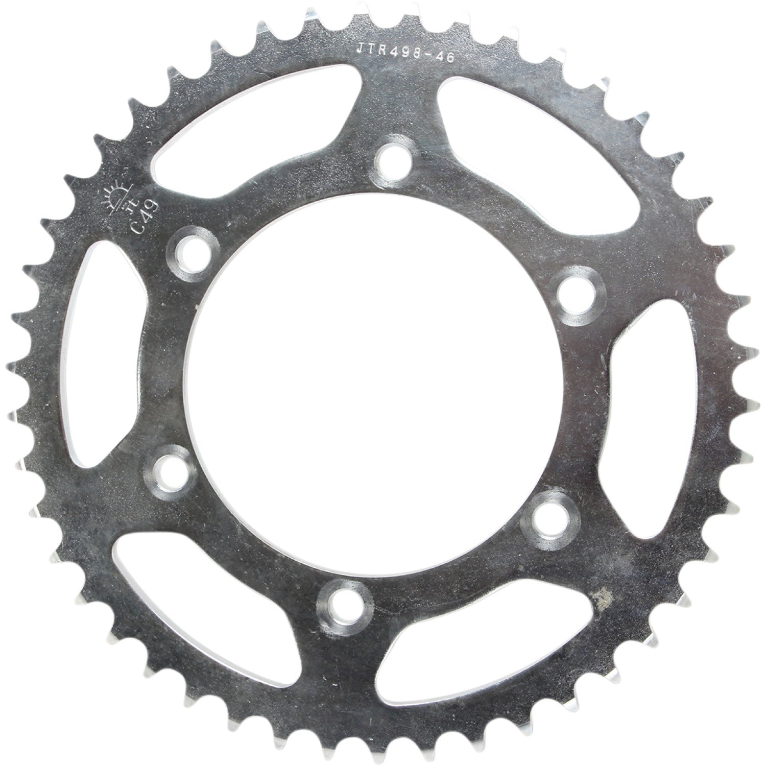 JT SPROCKETS Sprocket - Rear - Kawasaki/Suzuki - 46-Tooth JTR498.46 by JT Rear Sprockets   Steel Type