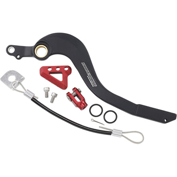 Moose Racing Brake Pedal - Red - Honda 82-0104-21-11