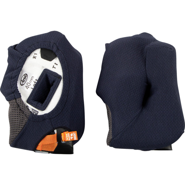 Arai Helmets Corsair-X/Quantum-X/Signet-X Cheek Pads - 40 mm 05-5703