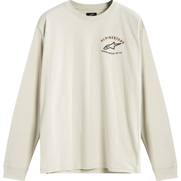 ALPINESTARS Full Face Long-Sleeve T-Shirt - Off White - XL 123371200204XL