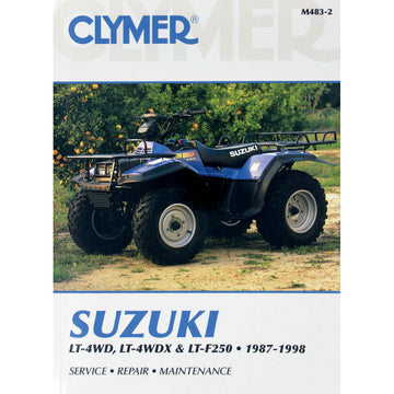 CLYMER Manual - Suzuki - 250 King Quad / Quad Runner CM4832