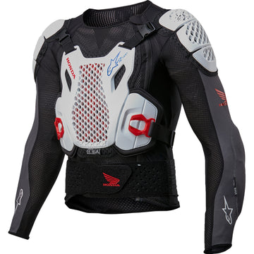 ALPINESTARS Honda Bionic Plus v2 Protection Jacket - Black/White/Blue/Bright Red - 2XL 6506023-1272-2X