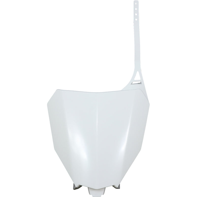 Acerbis Front Number Plate - White 2630680002