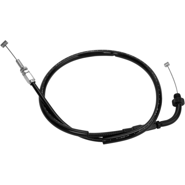 Motion Pro Black Vinyl Throttle Cable - Pull - Honda 02-0217