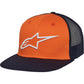 ALPINESTARS Corp Trucker Hat - Orange/Navy - One Size 1025810034070OS