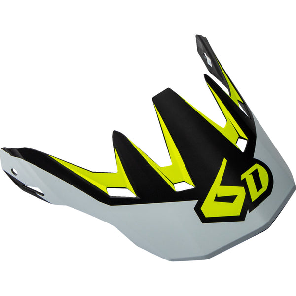 6D Helmets ATR-2Y Visor - Drive - Neon Yellow 72-4134
