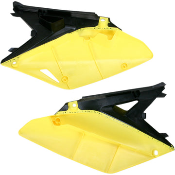 ACERBIS Side Panels - Black/Yellow 2171921040