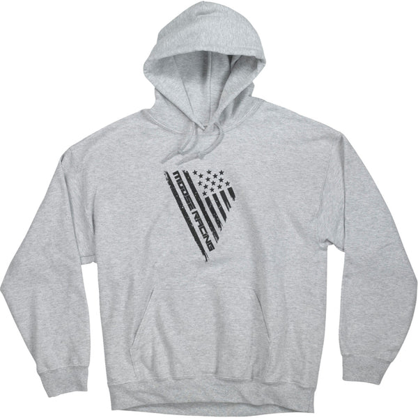 Moose Offroad Salute Hoodie - Ash - Small 3050-6347