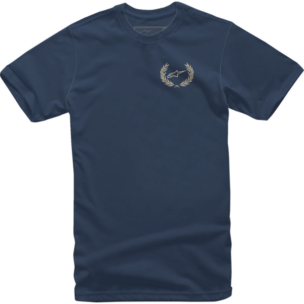 Alpinestars Wreath T-Shirt - Navy - XL 12137258070XL