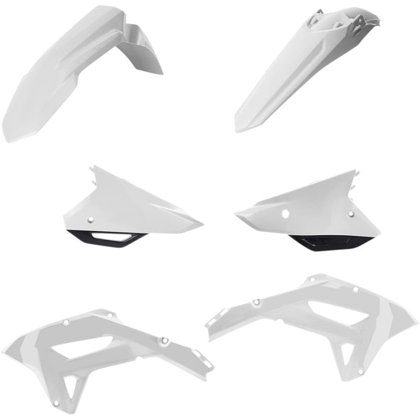 Acerbis Standard Replacement Body Kit - White/Black 2861791035