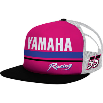YAMAHA APPAREL Yamaha Motosport Stripe Hat - Pink NP21A-H1805