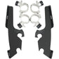 Memphis Shades Fats/Slim Trigger Lock Mounting Kit - Kawasaki/Yamaha - Black MEB8982