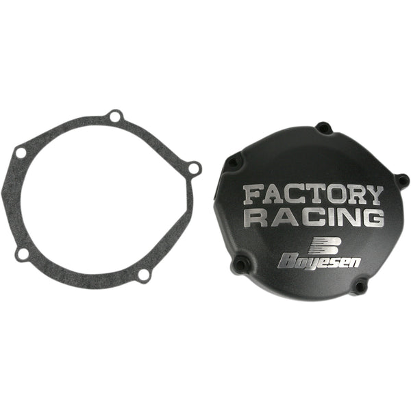 Boyesen Ignition Cover - Black - Yamaha YZ125 SC33B