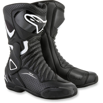 ALPINESTARS SMX-6 v2 Vented Boots - Black/White - US 11 / EU 43 2223117-122-43