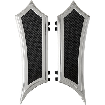 ACCUTRONIX Driver Instigator Floorboards - Chrome FBF01-IC