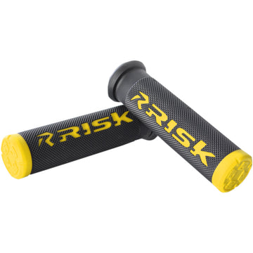 RISK RACING Grips - Fusion 2.0 - ATV - Yellow 00293