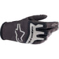 ALPINESTARS Techstar Gloves - Black/Brushed Silver - Small 3561023-1419-S