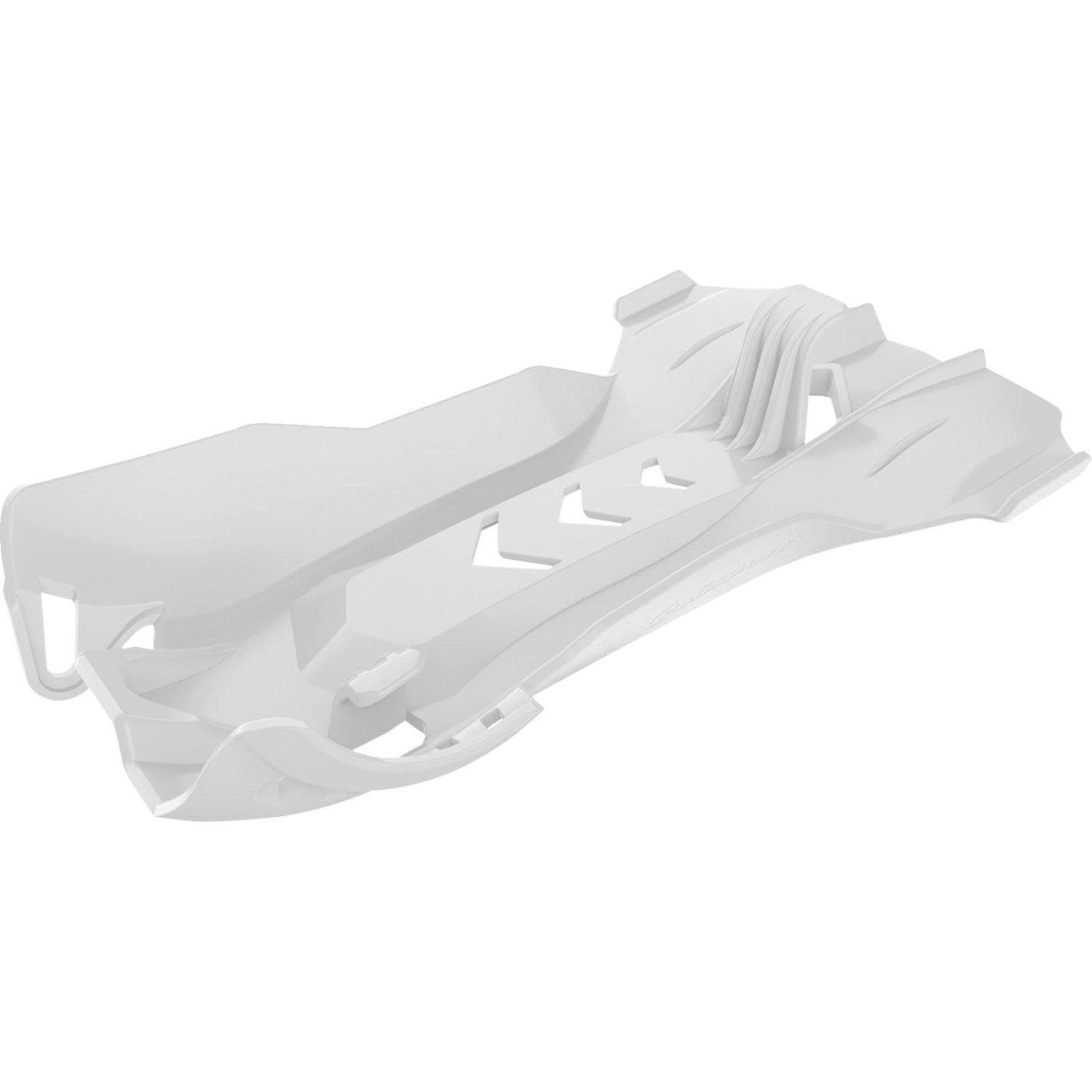 POLISPORT Fortress Skid Plate - White - KTM 8468800003 by Polisport