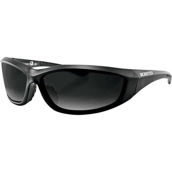 Bobster Charger Sunglasses - Gloss Black - Smoke Lens ECHA001