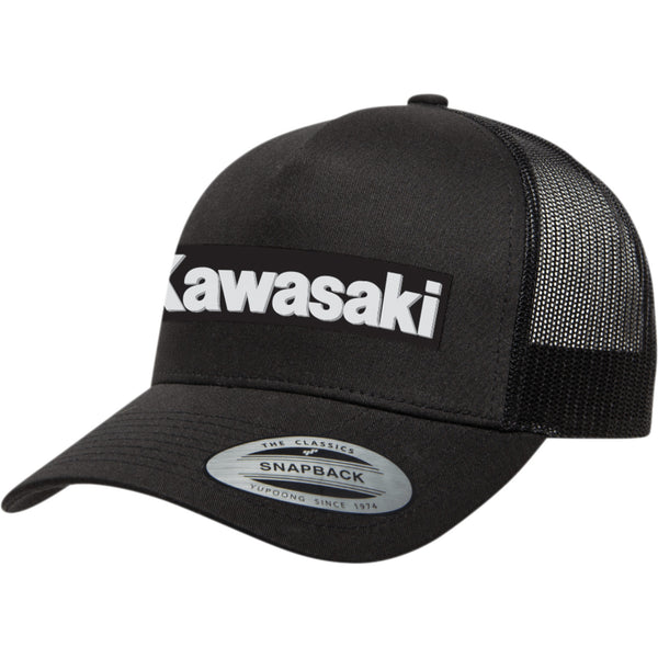 Factory Effex Kawasaki Core Hat - Black - One Size 25-86102