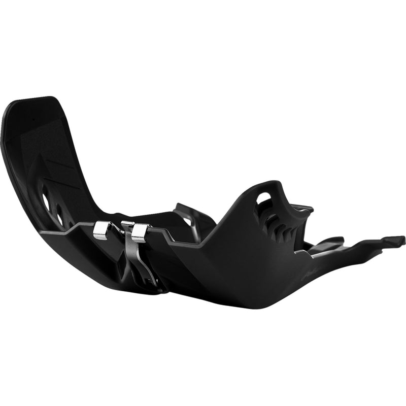POLISPORT Fortress Skid Plate - Black - EXC/XCW 250/300 8471700001 by Polisport