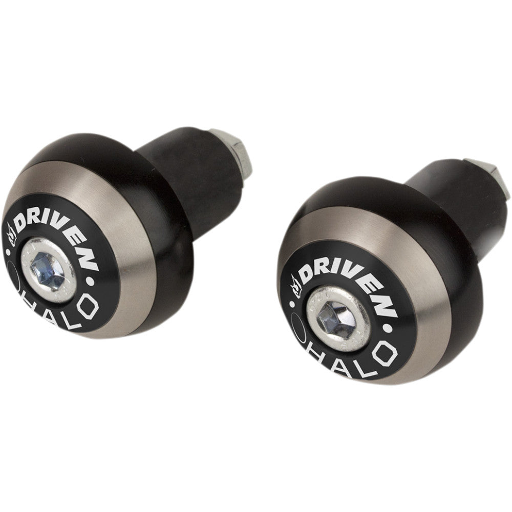 DRIVEN RACING Halo Handlebar End - Black DHBEW-BK