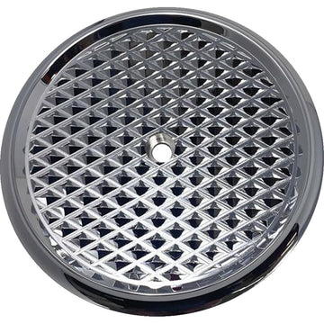 Covingtons Air Cleaner Cover Insert - Diamondback - Chrome C3017-C