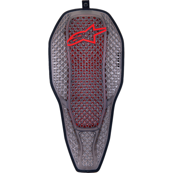 Alpinestars Nucleon Flex Proi Full Back Protection Insert - Transparent Smoke/Red - Medium 6526323-003-M
