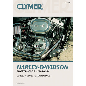 CLYMER Manual - Harley-Davidson - Shovelheads CM420