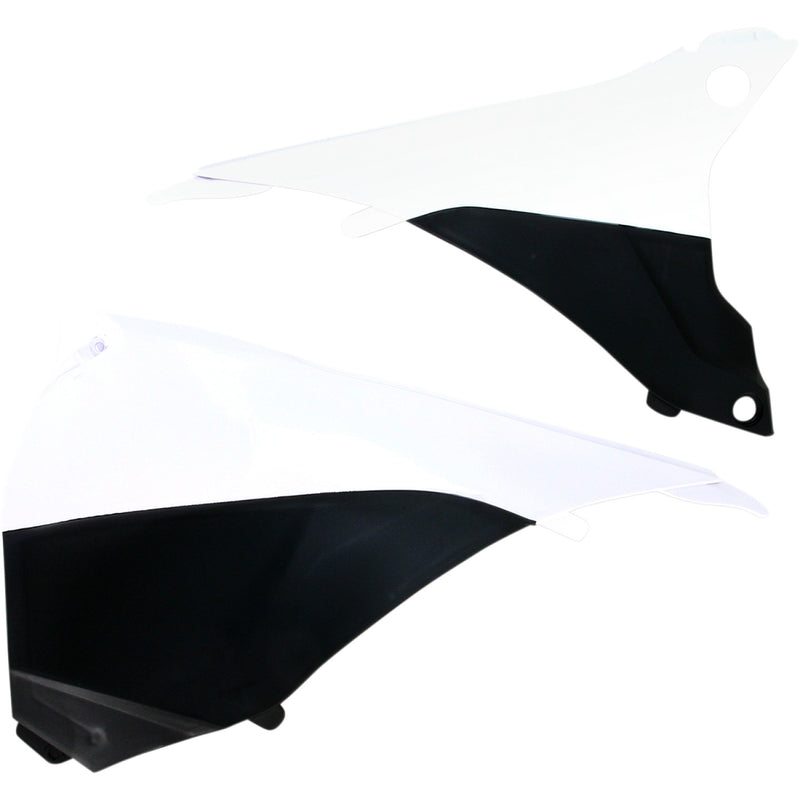 Acerbis Airbox Cover - White/Black 2374120002