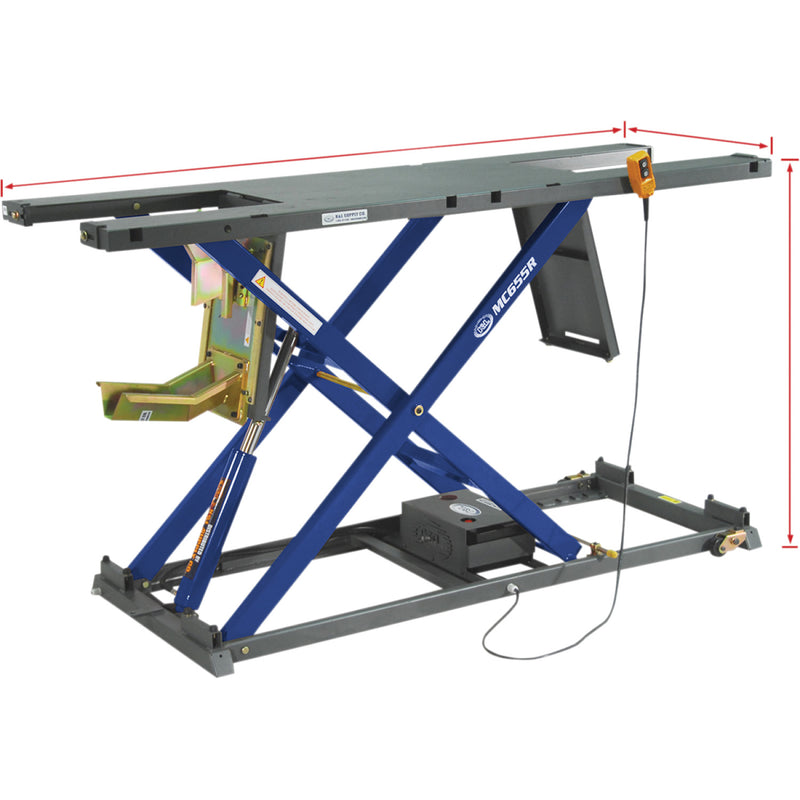 K&L Supply MC655R Air Lift - Blue 35-6568 | Lifts