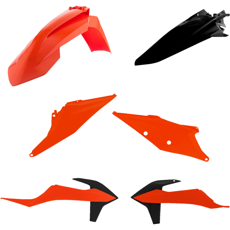 Acerbis Full Replacement Body Kit - OEM '23 Orange/Black 2791567705