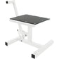 MOTORSPORT PRODUCTS Economy Steel Stand/Lift - White 92-6008 by Motosport Products | 92-6008