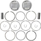 JE Pistons Piston Kit - 107" - Twin Cam 317212 | JE Pistons | Piston & Ring Kits