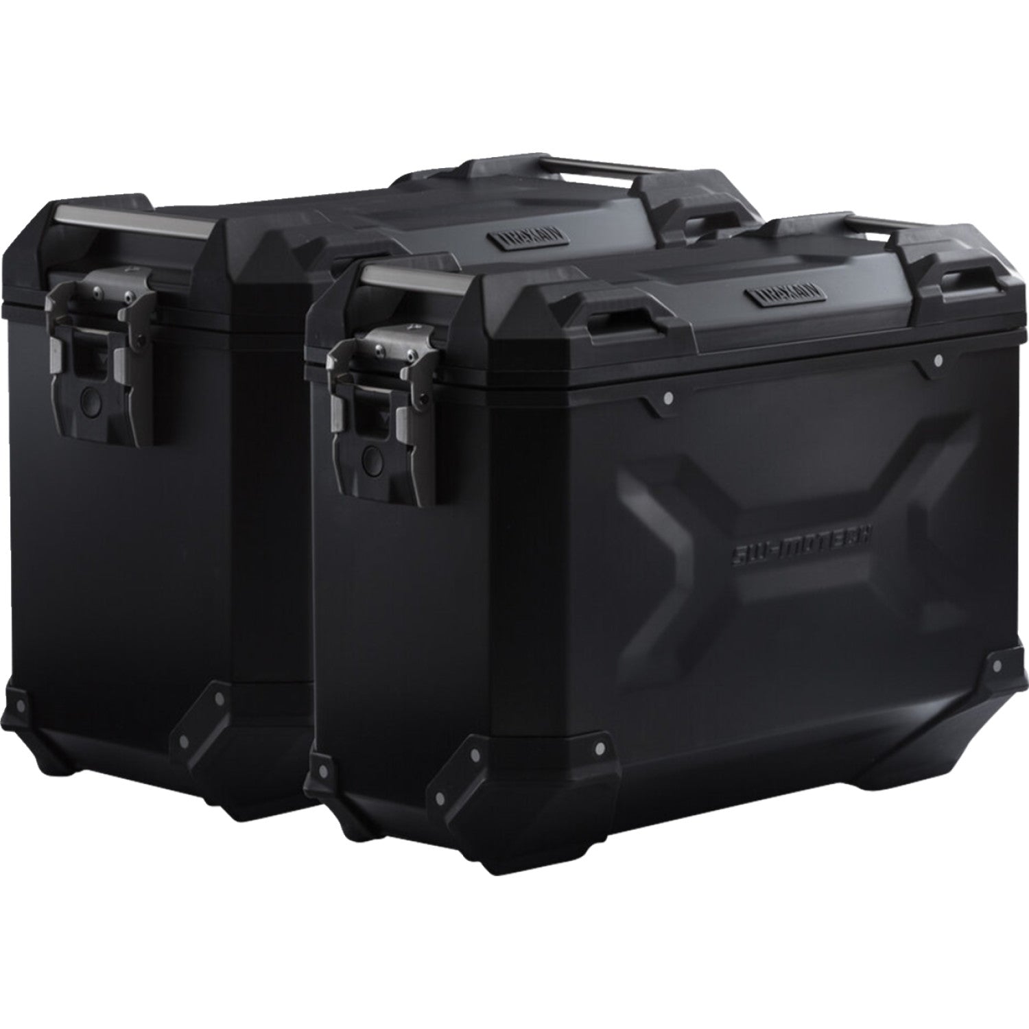 SW-Motech TRAX ADV Aluminum Case System - Black - Triumph Tiger 800 '10-'19 KFT.11.748.70001/B | Luggage Group