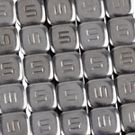 WHEEL WEIGHTS 5 GRAM CHROME 360 PIECE/BOX by Western Power Sports